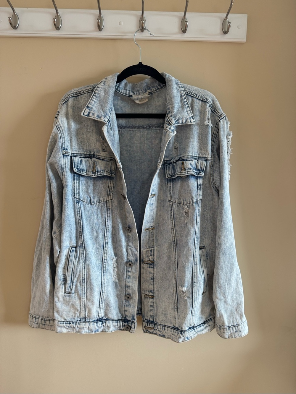 Umgee Light Wash Blue Denim Jacket